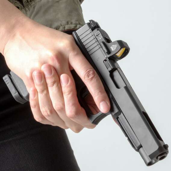 UTG® OP3 Micro SLS, Red 4 MOA Single Dot, Side Loading, Sensor, for RMR® - Image 5