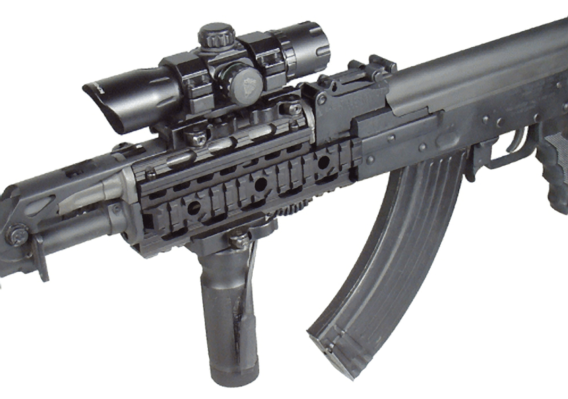 UTG handguard para AK  ZASTAVA M70 Yugo con quad rail - Image 6