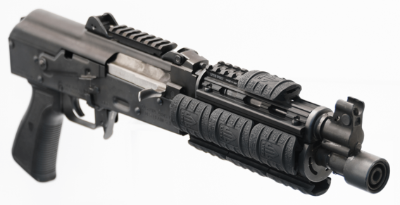 UTG Handguard para AK M92 Zastava con quad rail y picatinny drop - Image 5