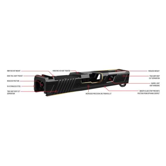 SLIDE CROSS ARMORY PARA GLOCK 43 43X - Image 3