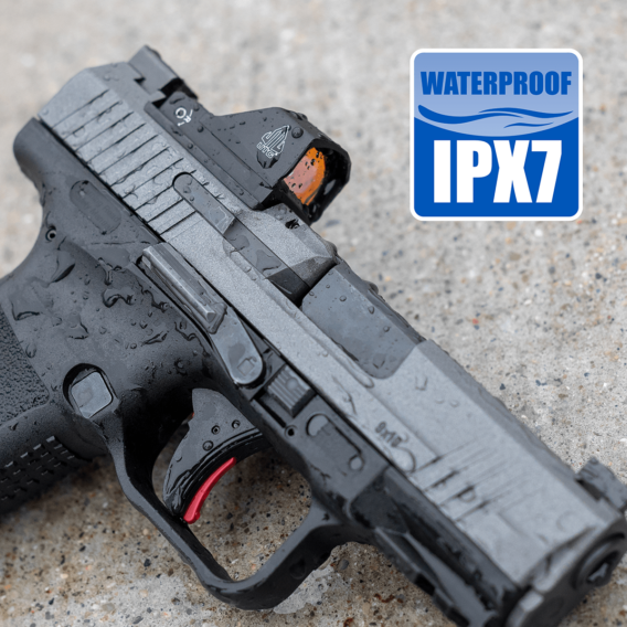 UTG® OP3 Mini Micro, Red 3 MOA Single Dot MRDS, for SHIELD RMSC P365X/XL, Glock 43X/48 MOS, Walther PPS M2 RMSc, Springfield Armory Hellcat OSP, Ruger Max-9, S&W Performance Center M&P SHIELD M2.0 - Image 4