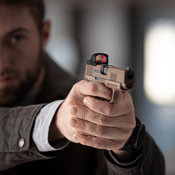 UTG® OP3 Mini Micro, Red 3 MOA Single Dot MRDS, for SHIELD RMSC P365X/XL, Glock 43X/48 MOS, Walther PPS M2 RMSc, Springfield Armory Hellcat OSP, Ruger Max-9, S&W Performance Center M&P SHIELD M2.0 - Image 2